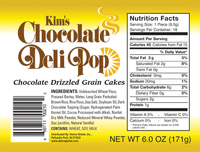 Chocolate Deli Pop Drizzled