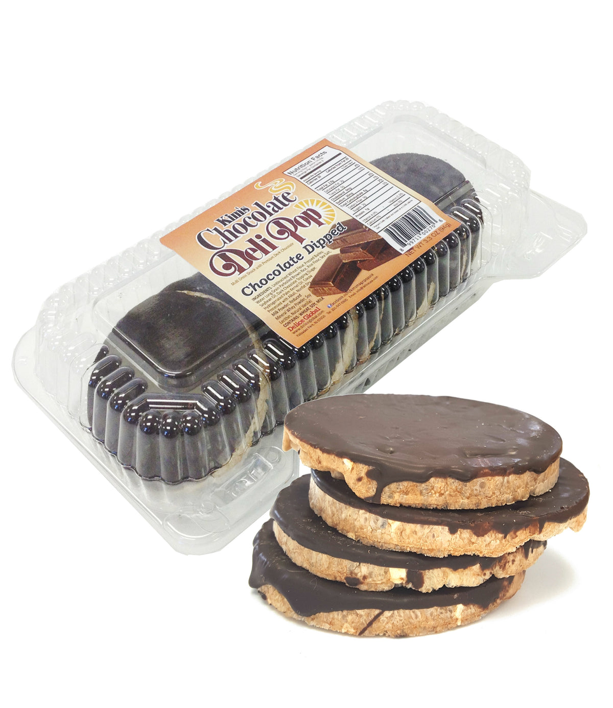 KIM'S MAGIC POP Chocolate Deli Pop Dipped-Kim's Magic Pop