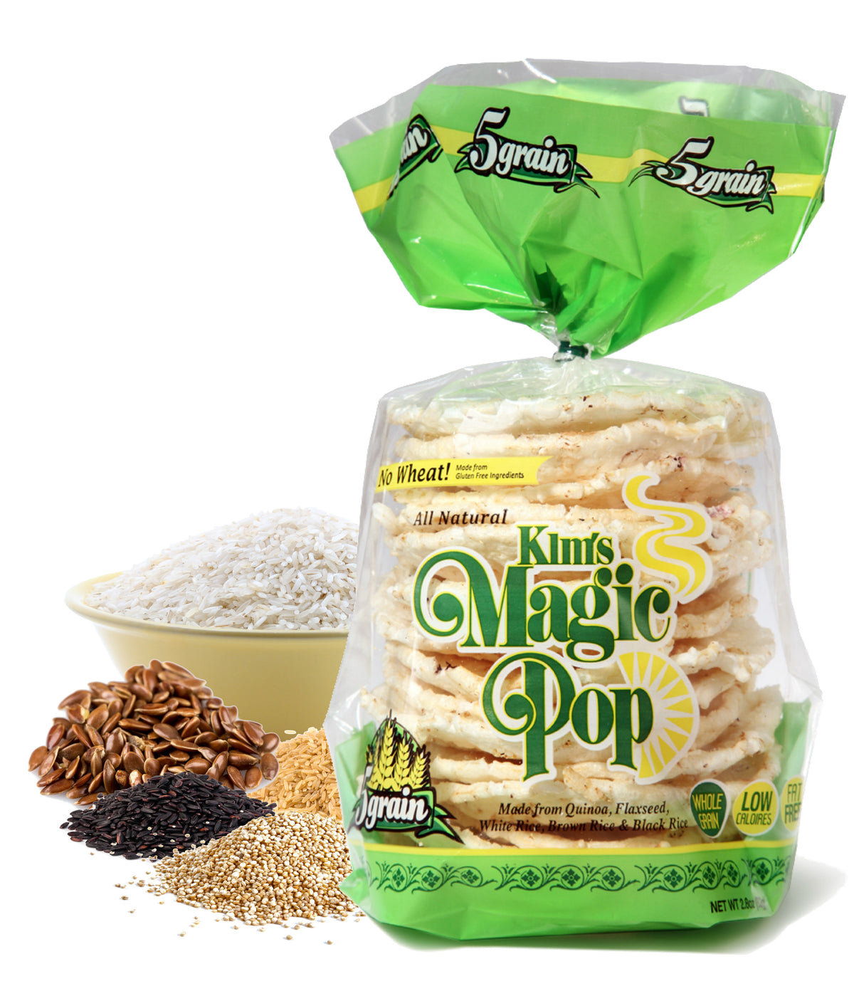 KIM'S MAGIC POP 5-Grain Flavor (Gluten Free)-Kim's Magic Pop