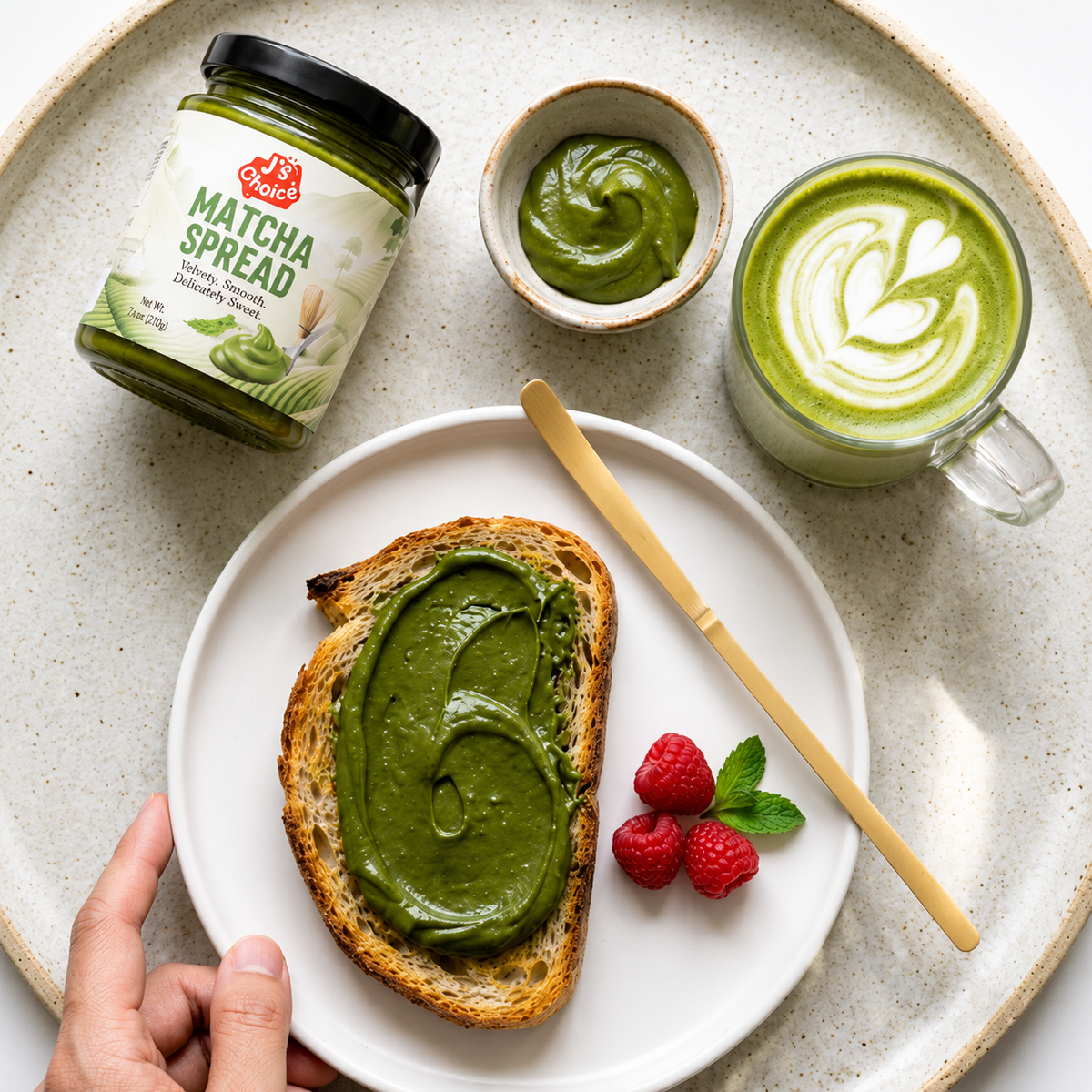 J’s Choice Creamy Matcha Spread