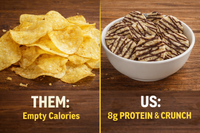 Kim’s Protein Mini Pop: Salted Caramel Drizzled Protein Popped Cakes (Pack of 6)