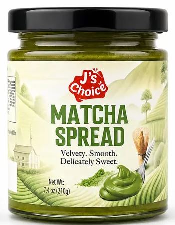 J’s Choice Creamy Matcha Spread