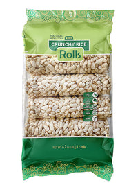 Crunchy Roll Rice Flavor - 6 Bags (12 Rolls / Pack)