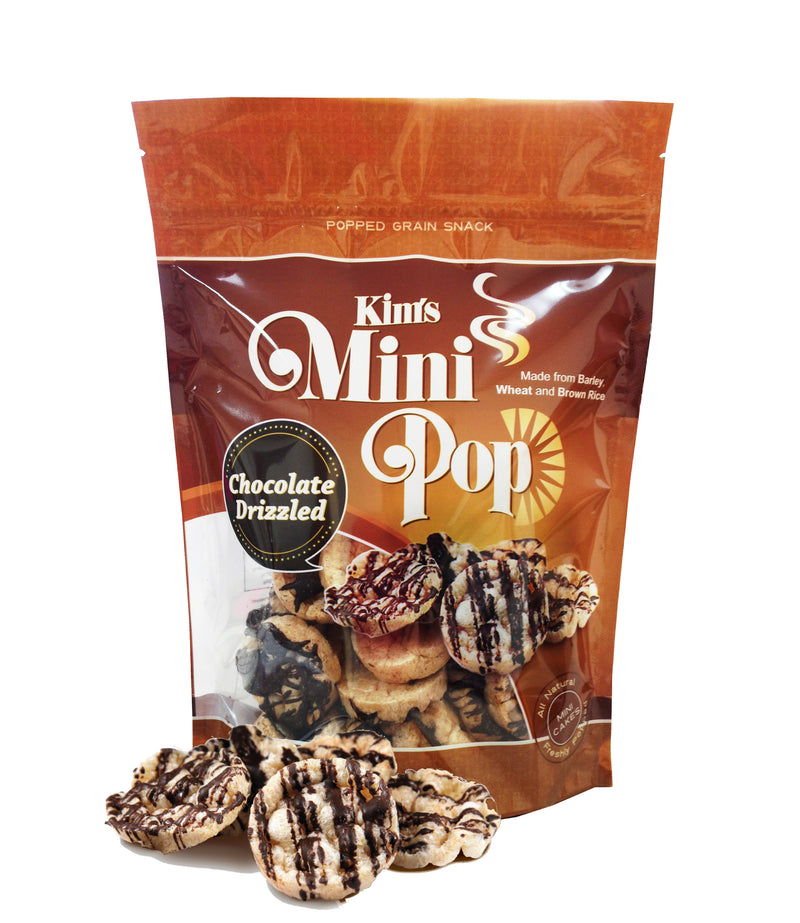 Mini Pop Chocolate Drizzled – Kim's Magic Pop